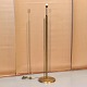Standerlampe i messing - Kr. 350,-