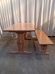 Spisebord med bænk Kr. 3200,-