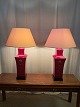 2 Bordlamper Kr. 900,-